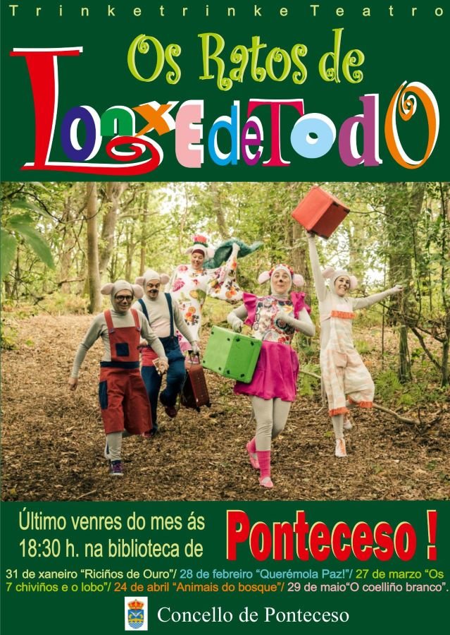 Cartel Ratos de lonxetodo