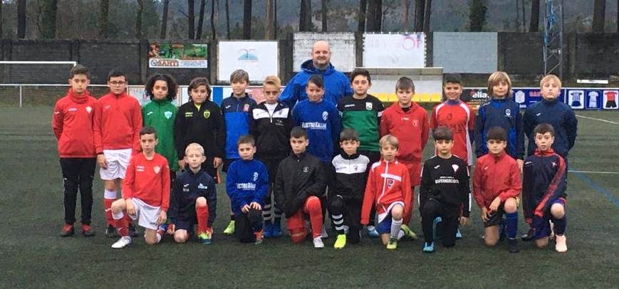 Seleccion Sub11 da Costa con Carlos Romerro