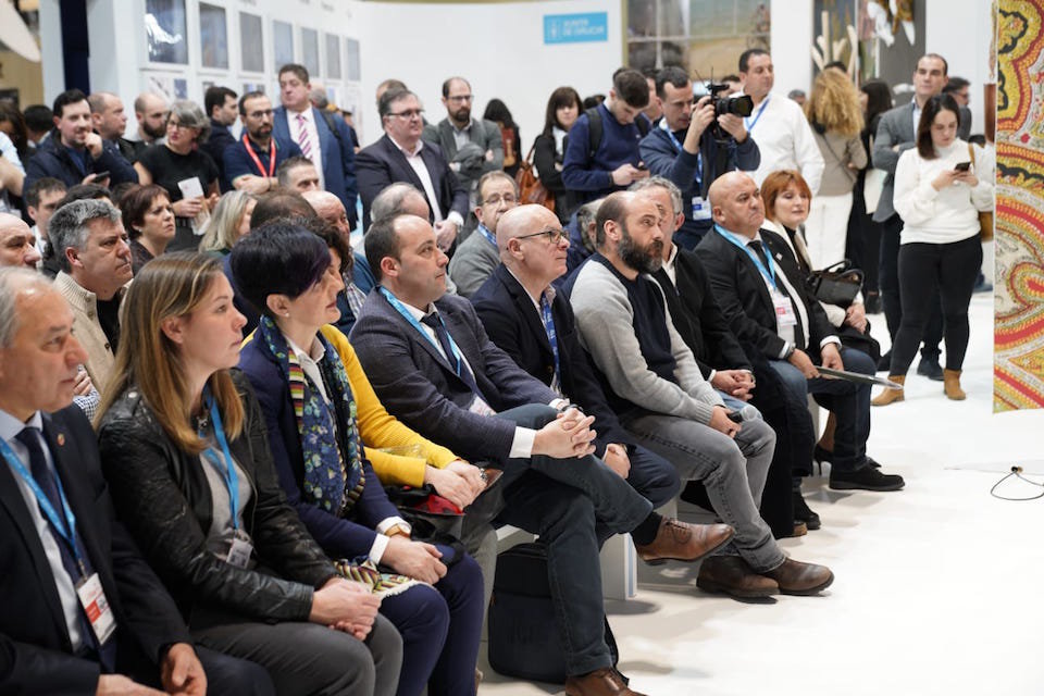 Presentacion ateigada do Gran Fondo na FITUR