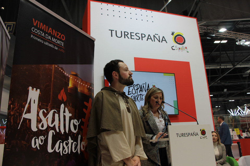 Asalto ao Castelo de Vimianzo en FITUR