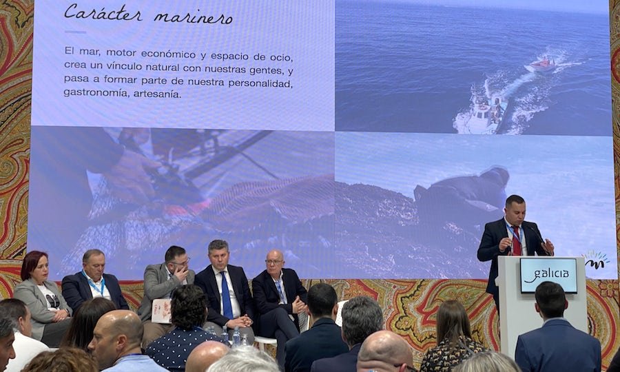 Iago Toba presidente da CMAT en FITUR