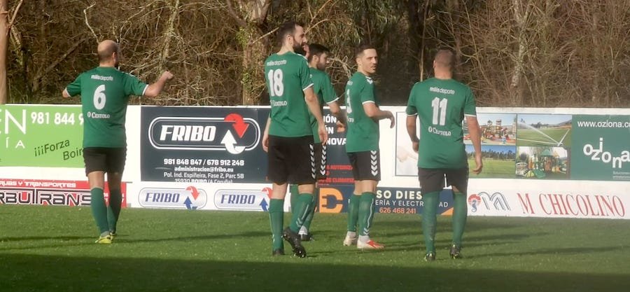 Xogadores do Fisterra en Boiro