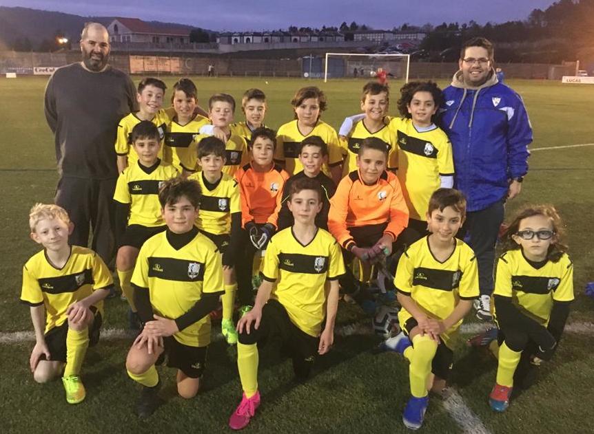 Seleccion sub 11 da Costa en Cee