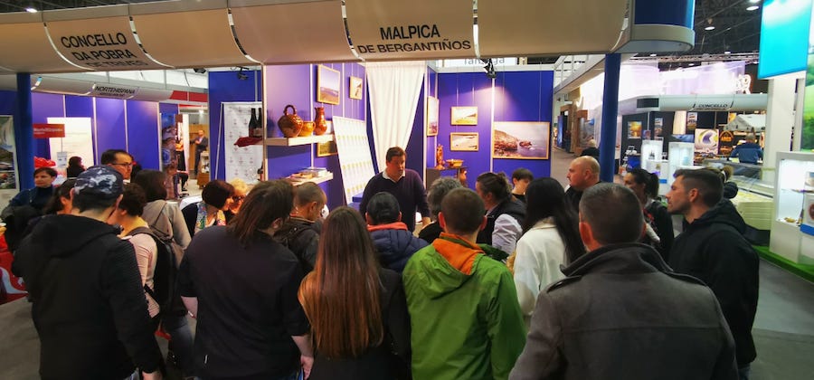 Malpica tivo stand propio no Xantar