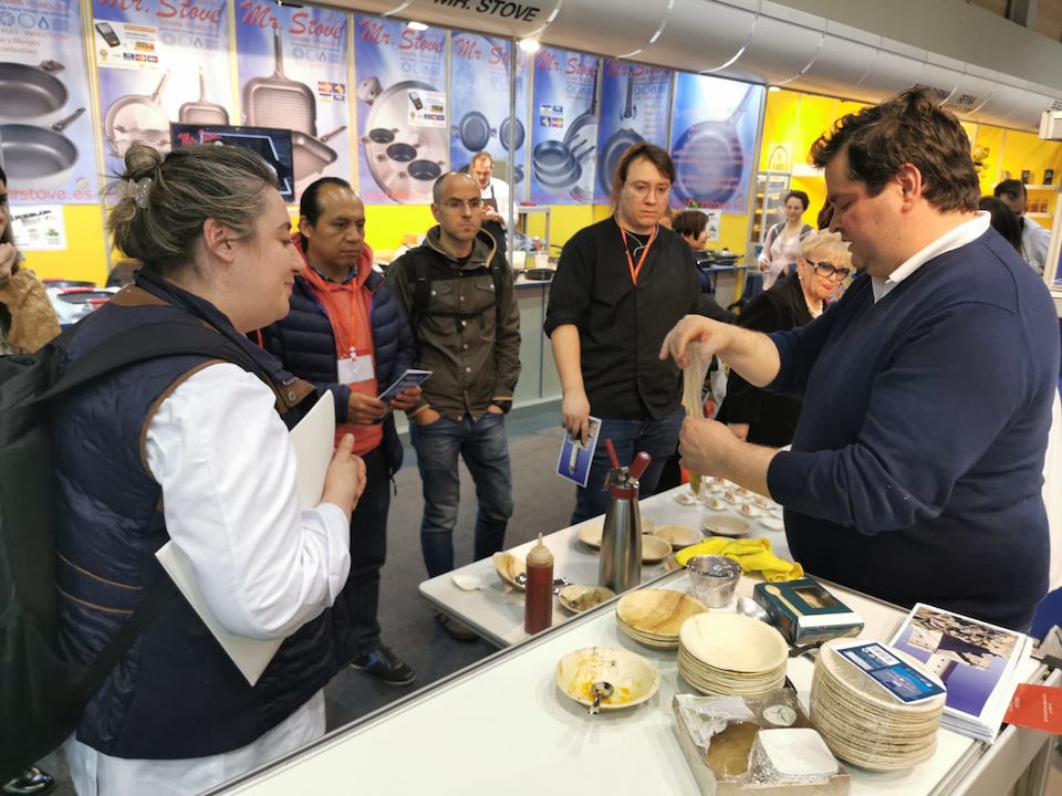 Fernando Agrasar no Posto de Malpica no XANTAR