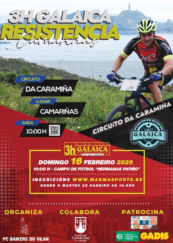 Cartel Circuito Da Caramiña Ruta Galaica 2020