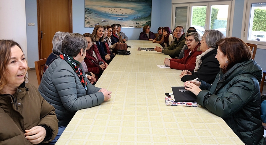 conselleira mar encontro mariscadoras anllons