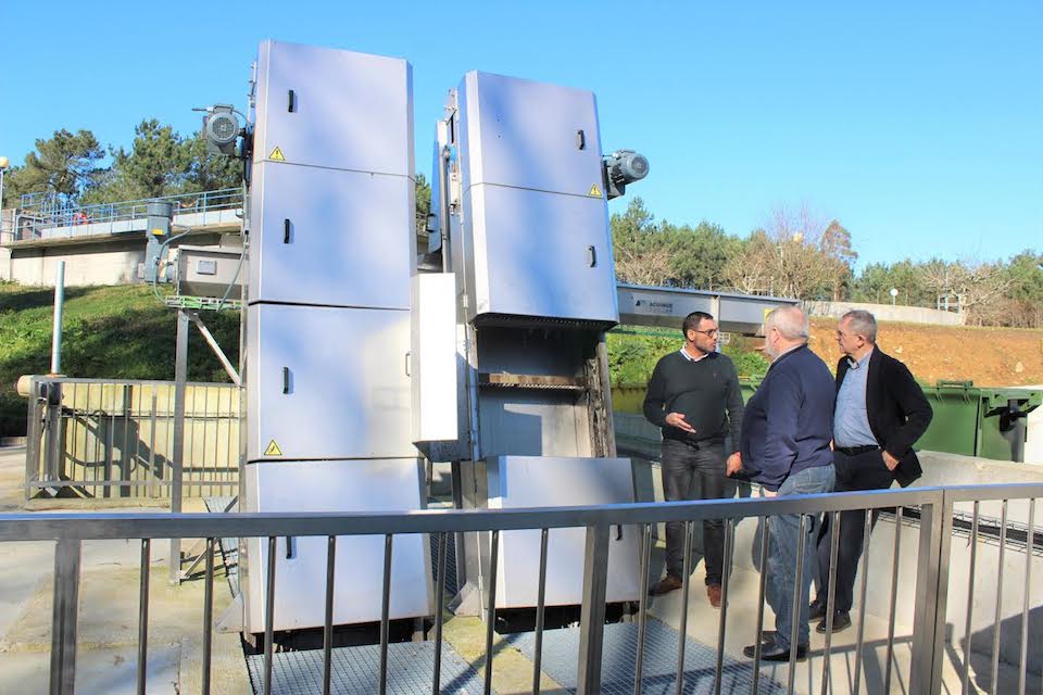 Novas instalacions na EDAR da Cepeira en Carballo