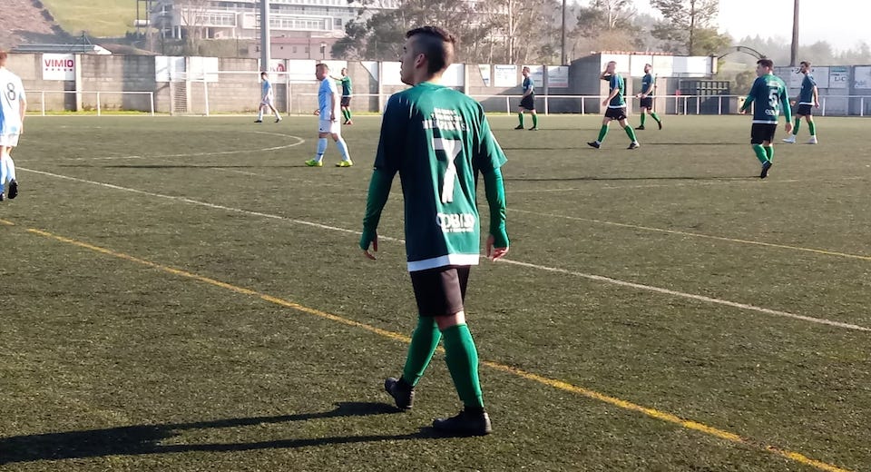 Cristian Canosa no Bainas-Muros en Vimianzo