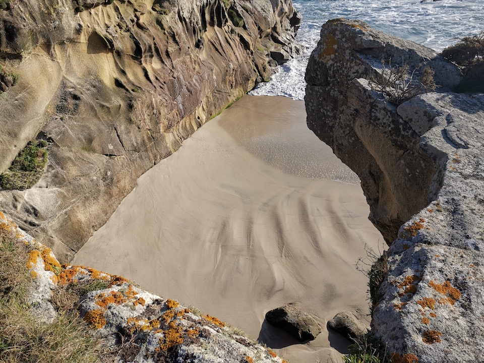 A furna do Osmo dende arriba