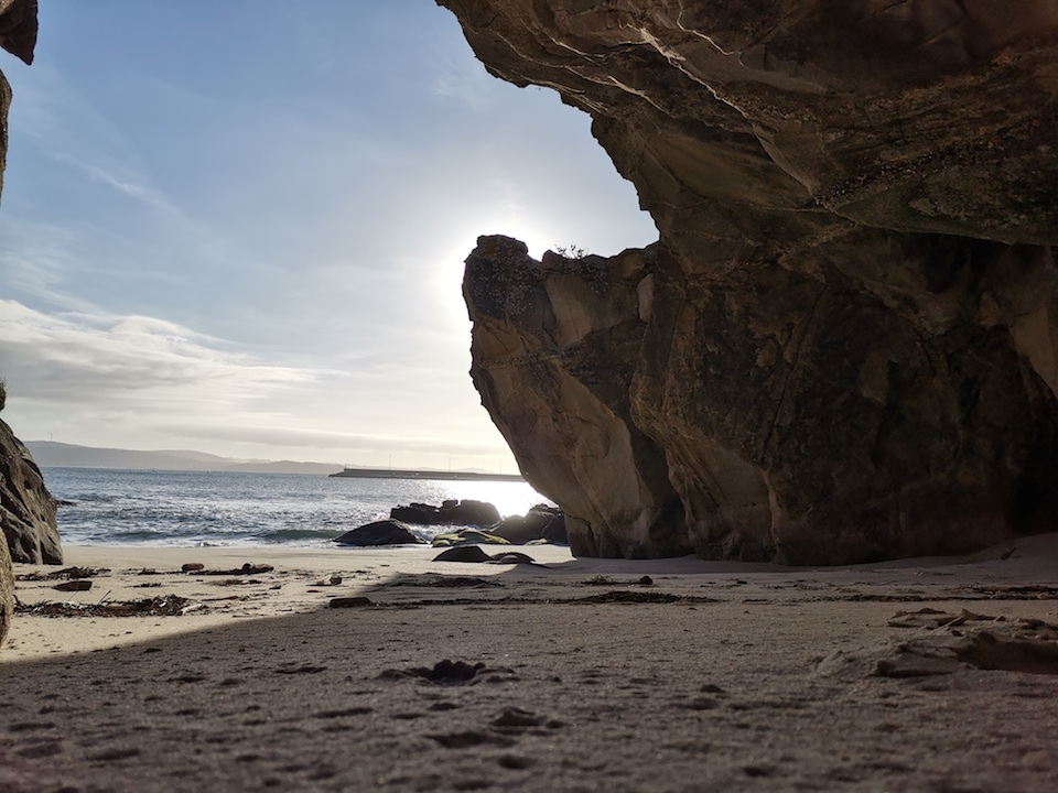 A furna do Osmo dende dentro