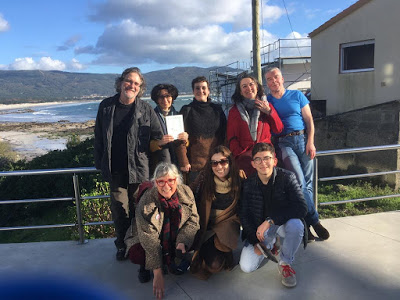 Imaxe do encontro do Club de Lectura con Victoria Carande