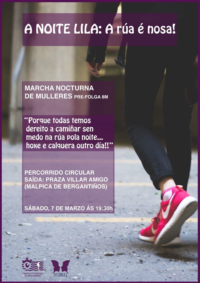 Noite Lila en Malpica