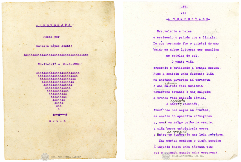 Bretemada de Gonzalo Lopez Abente