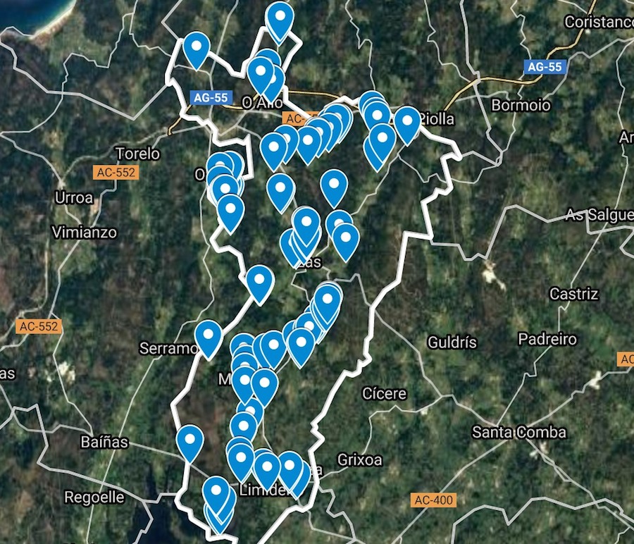 O trampeo pioriza zonas de maior perigo para a poboacion