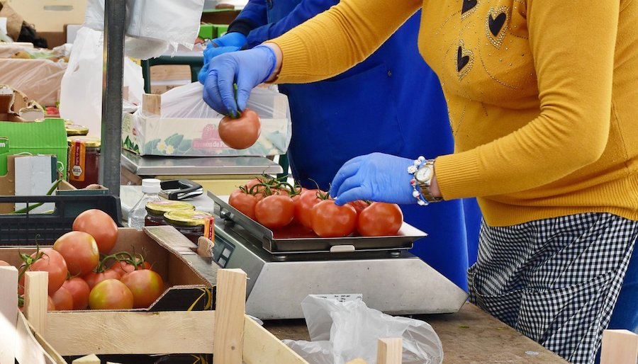 Feira de Carballo en tempos de covid