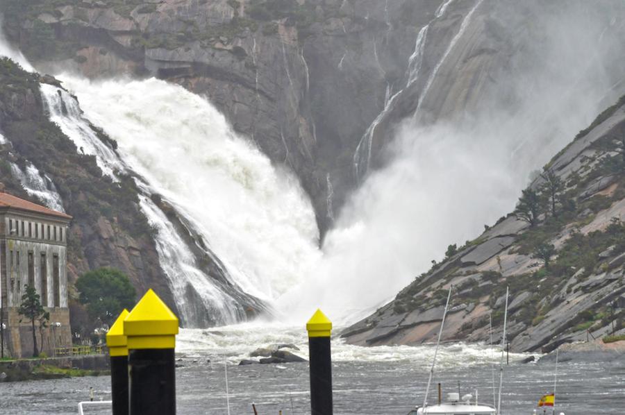 A fervenza do Ézaro só recupera toda a a súa plenitude nas xornadas de intensas chuvias-Foto de Mario Rodríguez