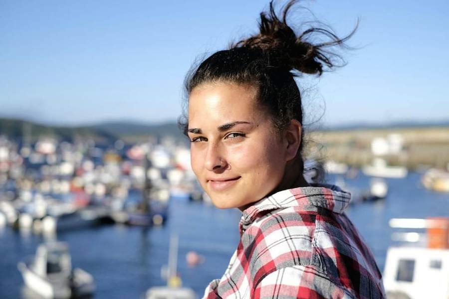 Jenifer Suárez marineira de Sardineiro