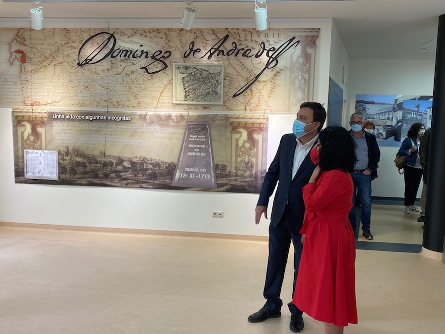 Exposicion de Domingo Antonio de Andrade en Cee