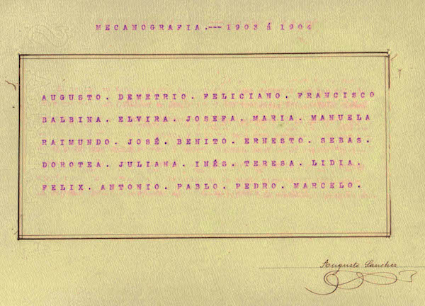 EXERCICIO DE MECANOGRAFÍA DO CURSO 1903-1904 copia