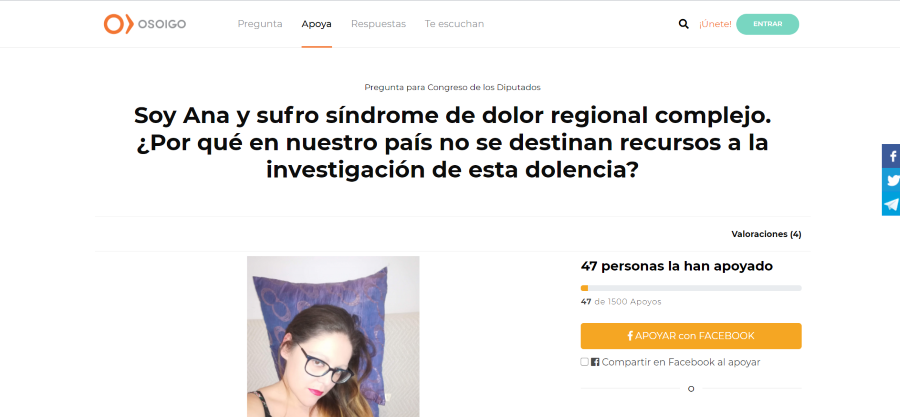 Petición ana belén