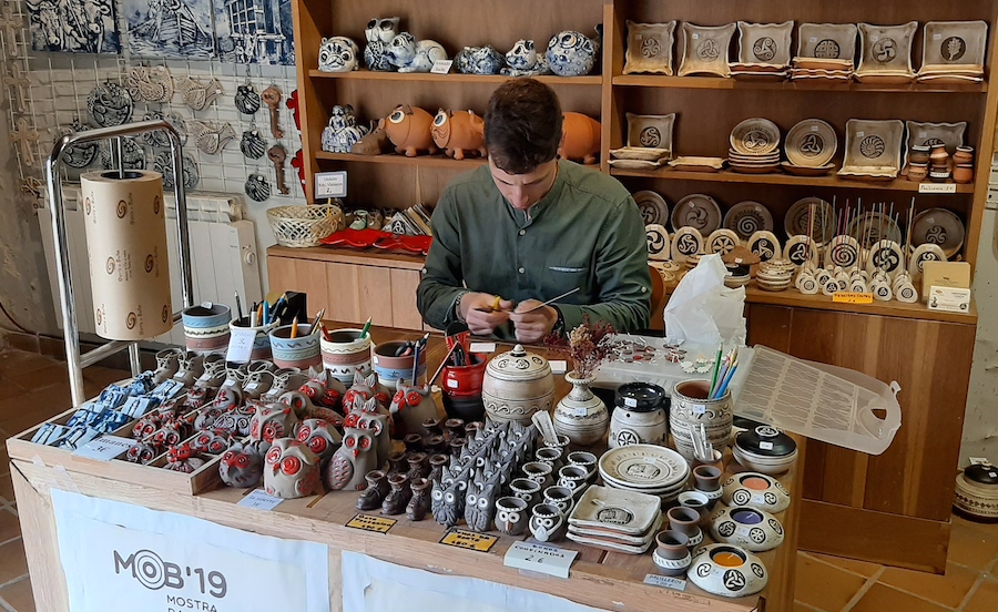 Oleiro de Buno no Castelo de Vimianzo