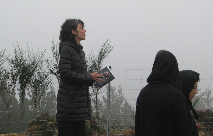 Rosalia Fdez Rial no Aquelarre das Meigas do Monte Neme