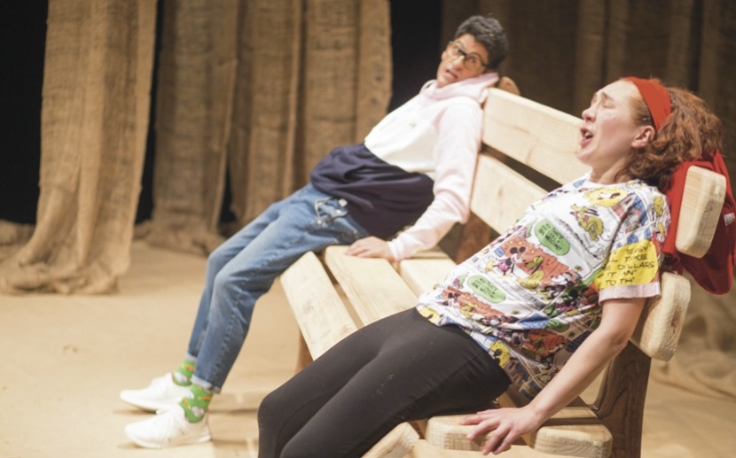 Tono Casais e Maria Ordonez en voa voa de Talia Teatro