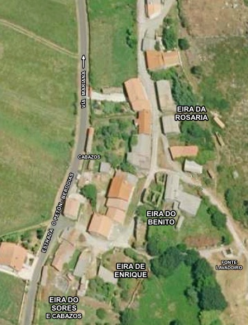 mapa das eiras Romar-Berdoias-Vimianzo copia