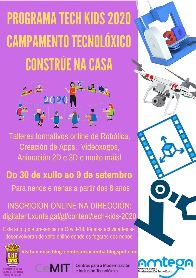 Campamento Tecnolixco en Santa Comba