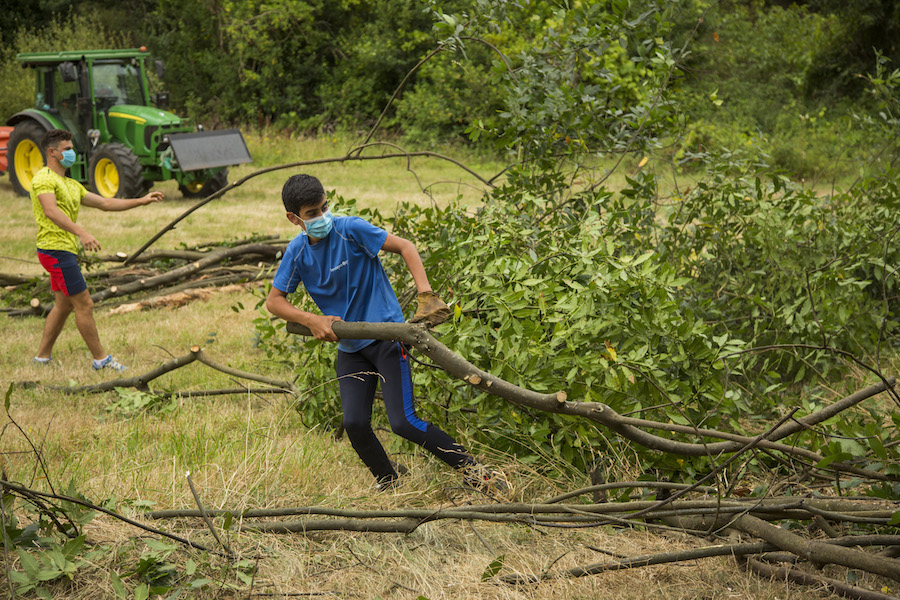 Limpeza do rio Anllons pola AC Campo do Rio 2