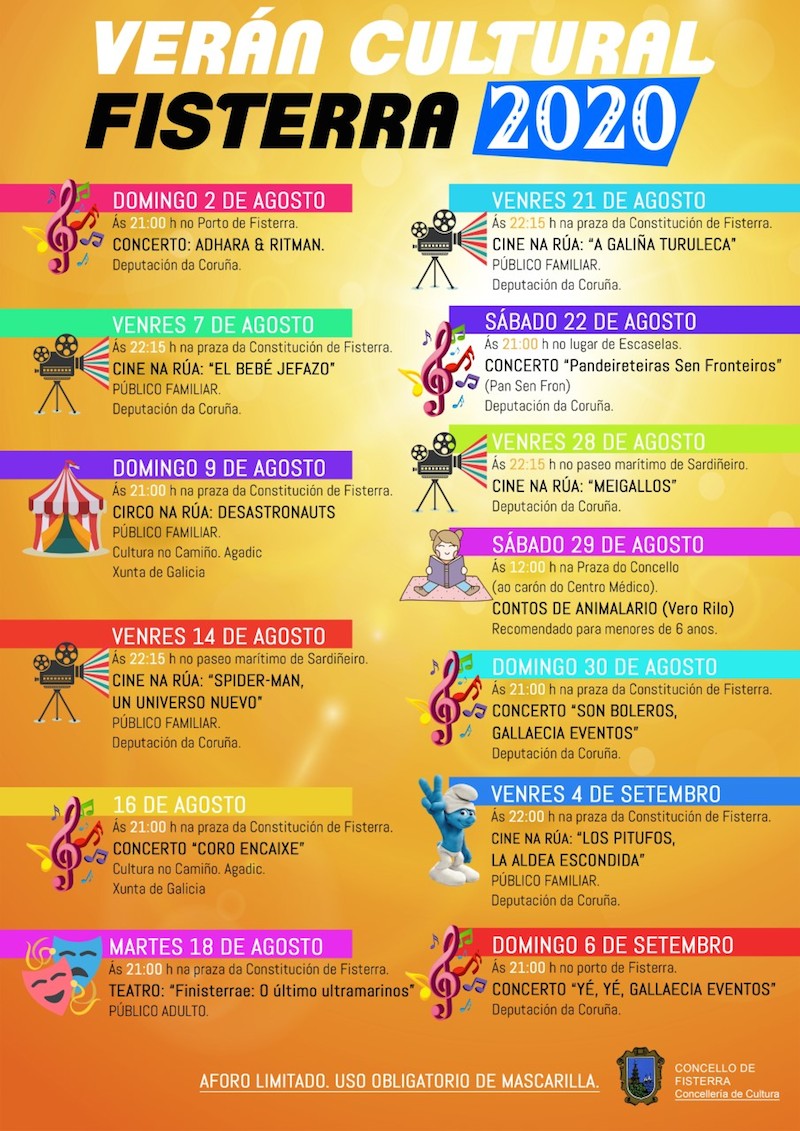 Veran Cultural Fisterra 2020