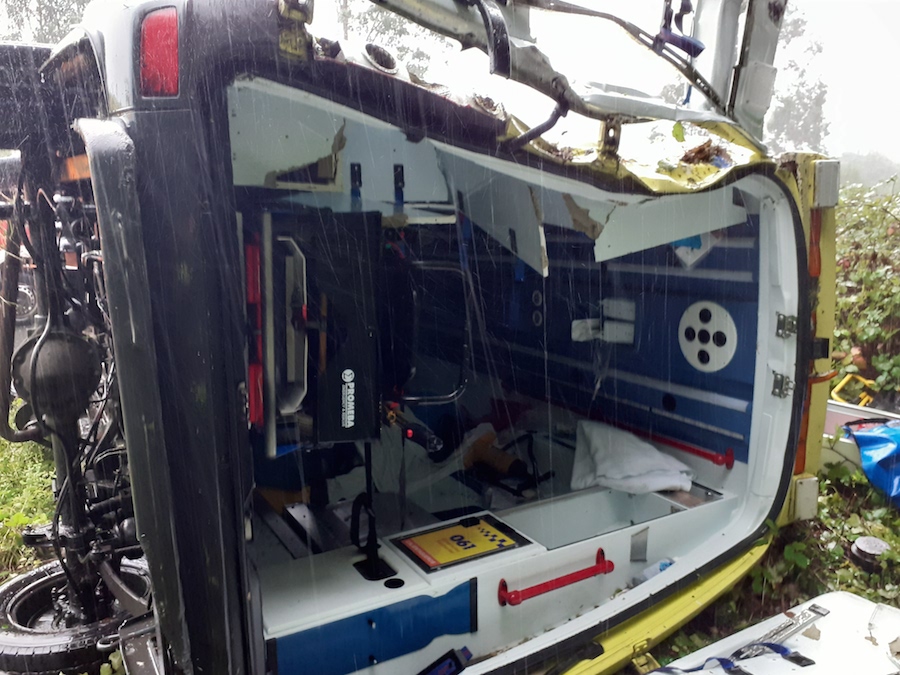 A ambulancia despois da excarceracion