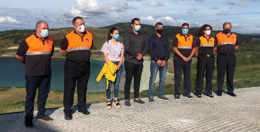 Toma de Posesion do Proteccion Civil en Muxia