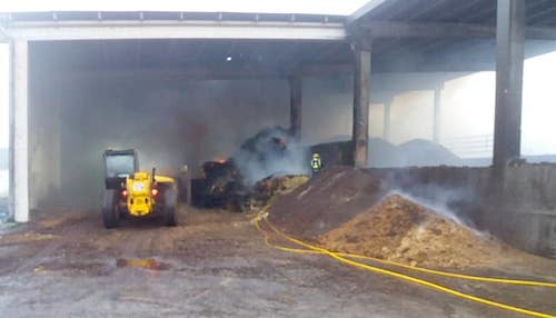 Incendio na Granxabar de Grille-Mazaricos