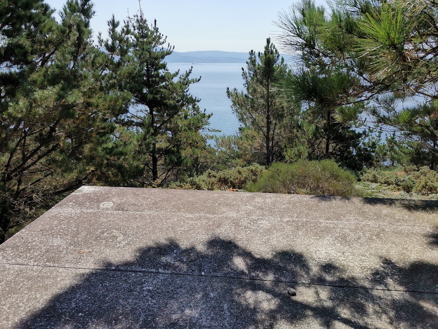 Vistas dende o Cemiterio de Fisterra