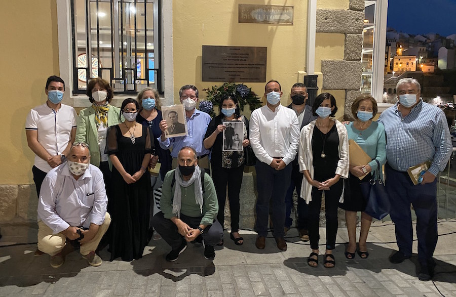 Homenaxe aos malpicans de Mauthausen