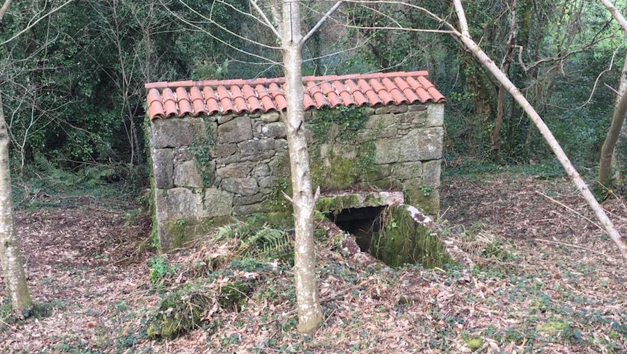 MUÍÑO DO CHIBARRA-O máis completo e mellor conservado de Berdoias