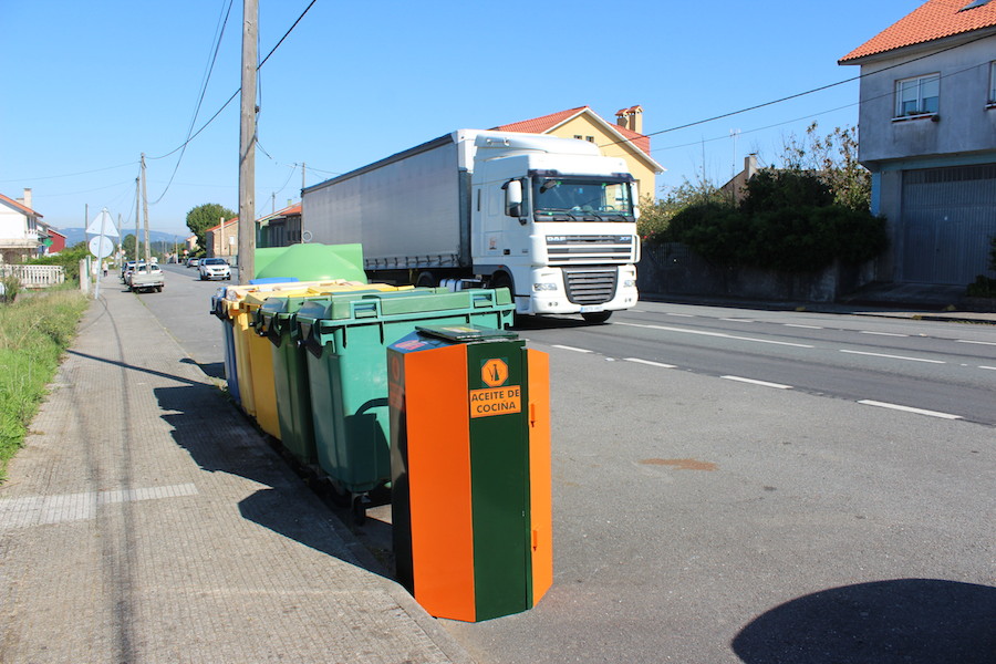 O último colector instalado é en Sofán O último colector instalado é en Sofán