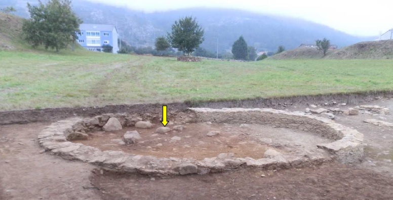 Castro das Barreiras de Vimianzo-escavacion