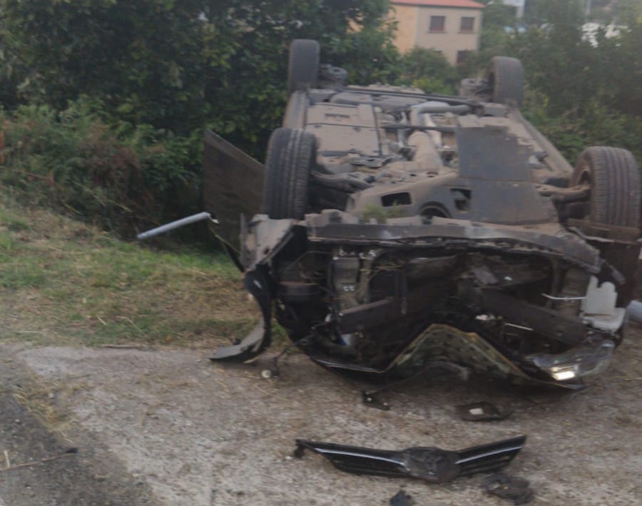 accidente en Corcubion