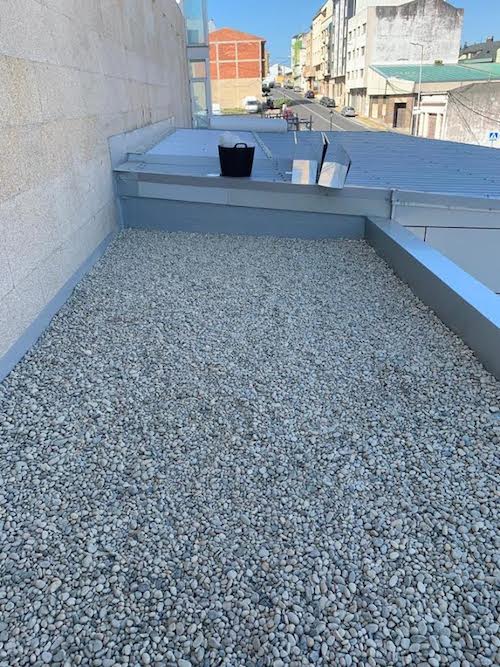 Obras centro Cívico na terraza de Malpica