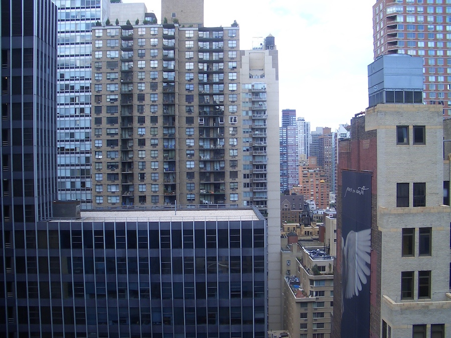 Manhattan, onde traballan algunhas mulleres de Carnota limpando apartamentos e oficinas.