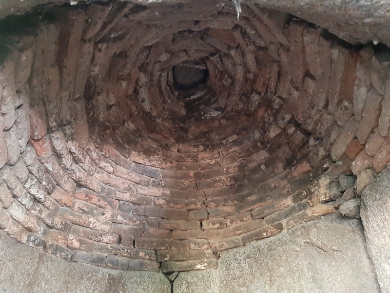 Bóveda do forno Grande da Casa da Rata. copia