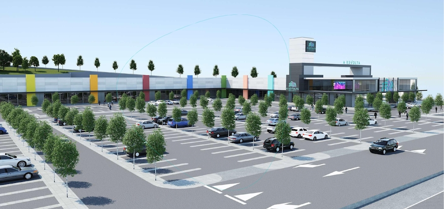 Recreacion do futuro Centro Comercial A Revolta 4