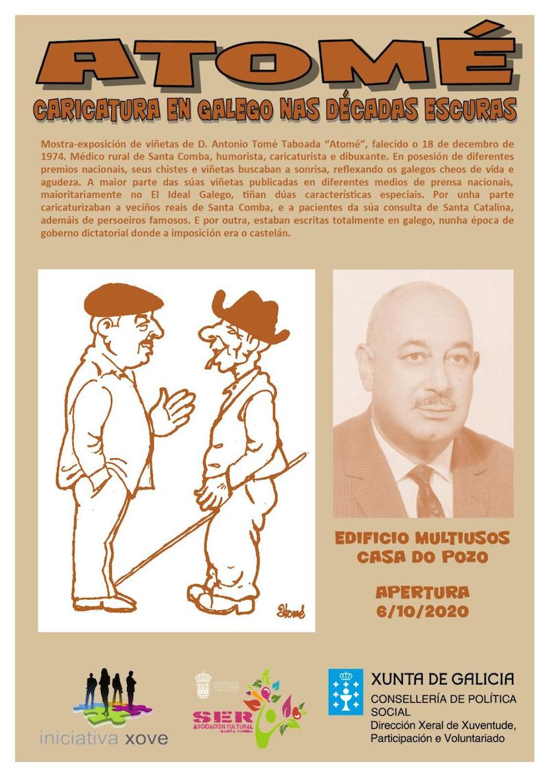 Exposicion sobre ATOME en Santa Comba
