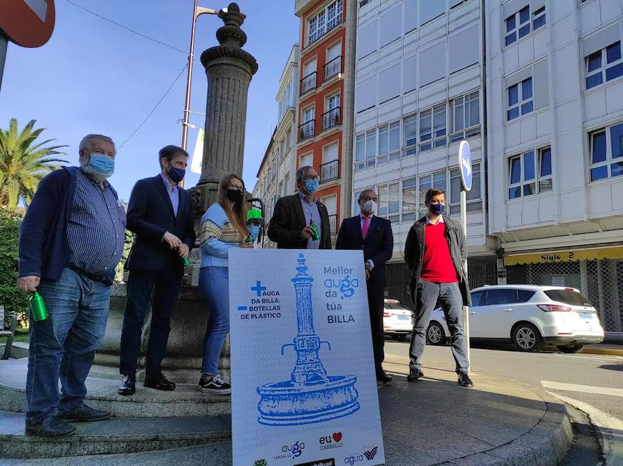 Campana do uso da auga da billa en Carballo