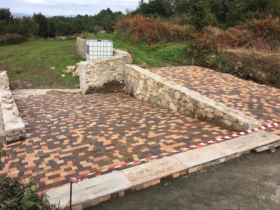Obras da Fonte de Chorente-Muxia 1