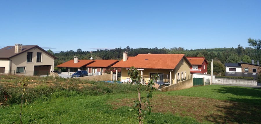 Casas de Artes afectadas por unha lina de baixa tension