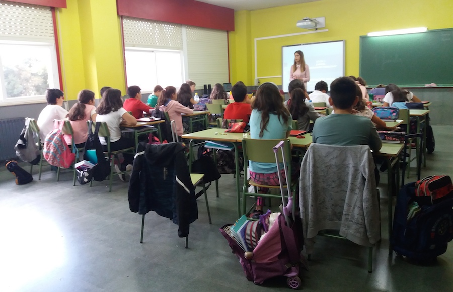 Vieiro no CEIP A CRISTINA de Carballo